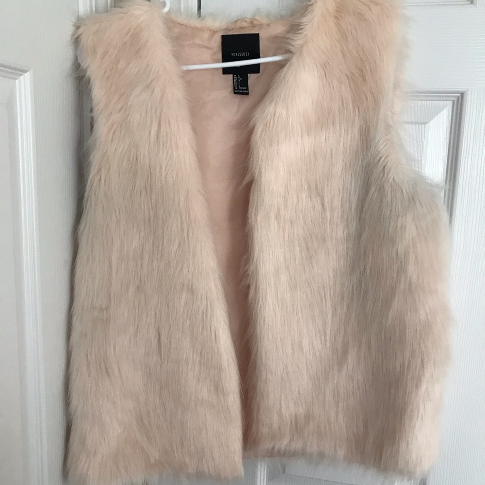 F21 Fur Vest